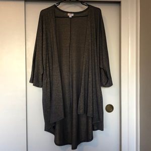 Large Navy/Gold Lularoe Lindsey